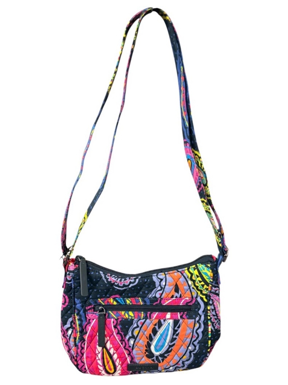 Vera Bradley Alex Crossbody Twilight Paisley Shoulder Bag Purse 23304-K01
